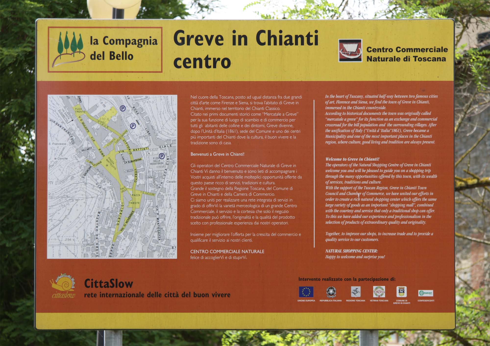 Plattegrond van Greve